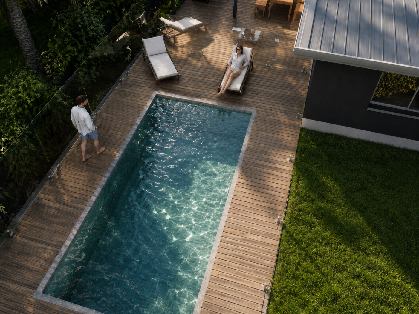 Pool design by Overland Building Design